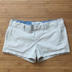 Aeropostale Short Beige Stretch Shorts Size 1/2